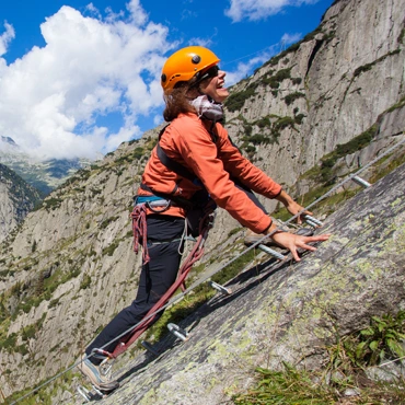 La via ferrata